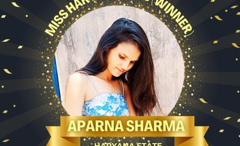 “Aparna Sharma: A Visionary Charm – Miss Haryana 2023”