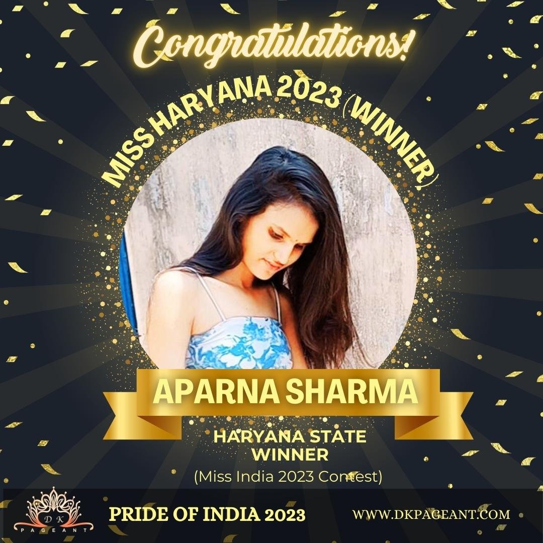 “Aparna Sharma: A Visionary Charm – Miss Haryana 2023”