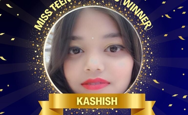 “Kashish: A Teen Luminary Shining Bright – Miss Teen Delhi 2023 Winner”