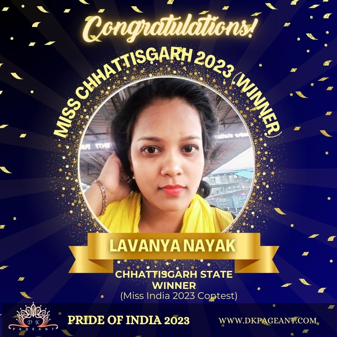 “Lavanya Nayak: Grace Personified – Miss Chhattisgarh 2023 Queen”