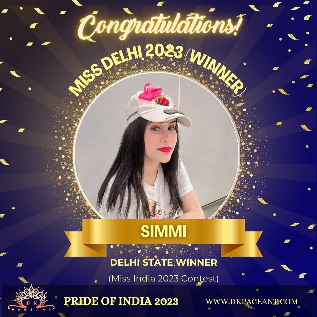 “Simmi: Radiant Royalty – Miss Delhi 2023 Queen”