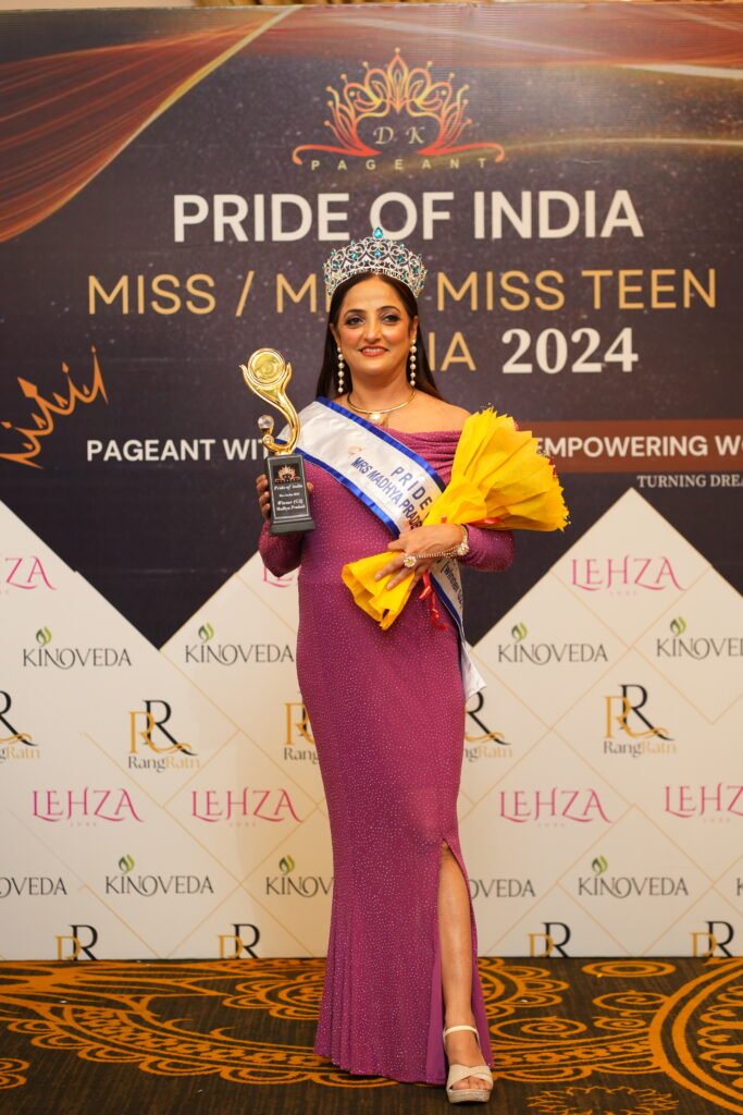 Mrs Madhya Pradesh 2024 Winner Kavita Ahuja