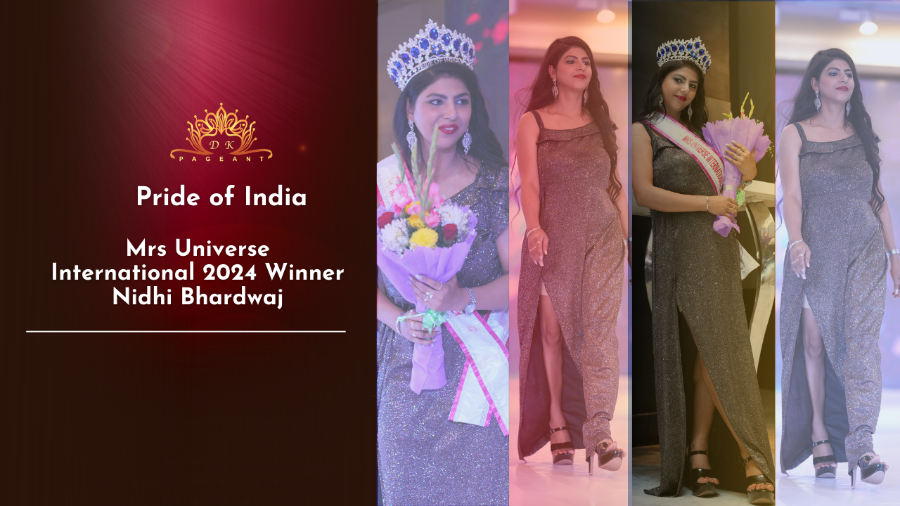 In the Spotlight : Nidhi Bhardwaj Mrs Universe International 2024 Winner