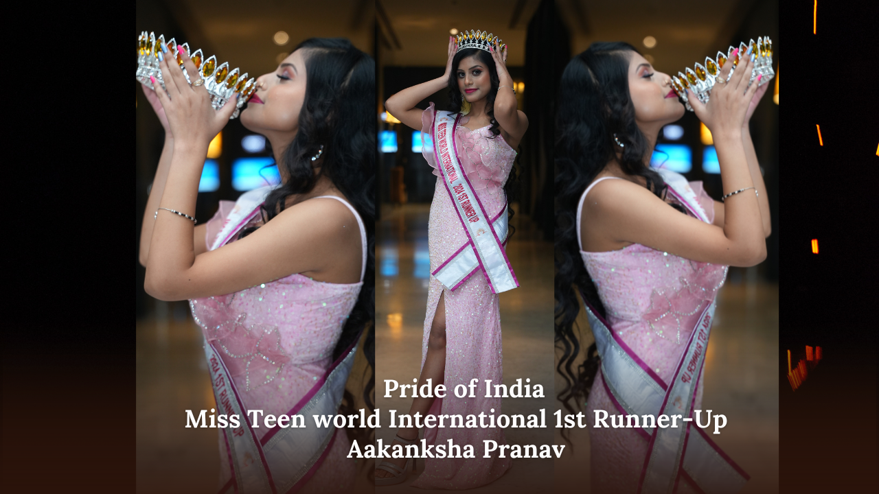 In the Spotlight: Aakanksha Pranav Wins 1st Runner-Up Title