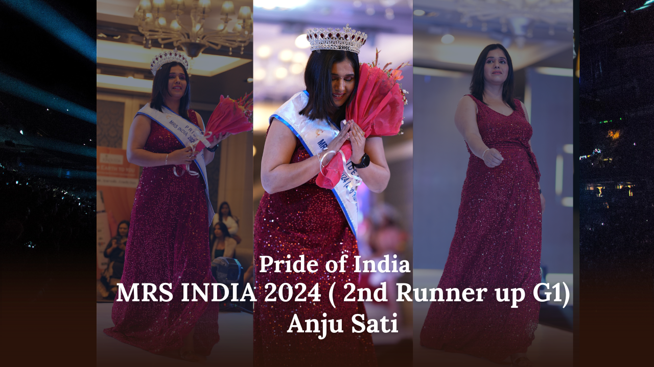 In thee Spotlight: The Pride of Uttarakhand: Anju Sati, Mrs. India 2024 (2nd Runner-Up G1)