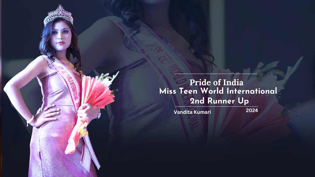 In the Spotlight: Vandita Kumari Miss Teen 2024 2nd Runner-Up