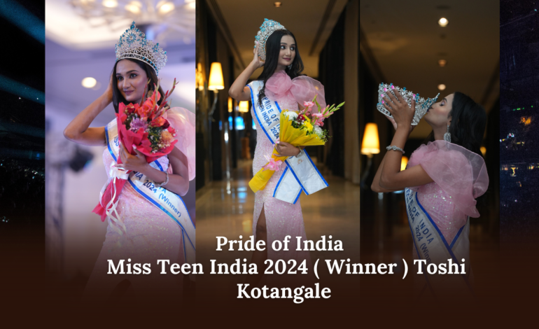 In the Spotlight Toshi kontangle Miss Teen Winner 2024